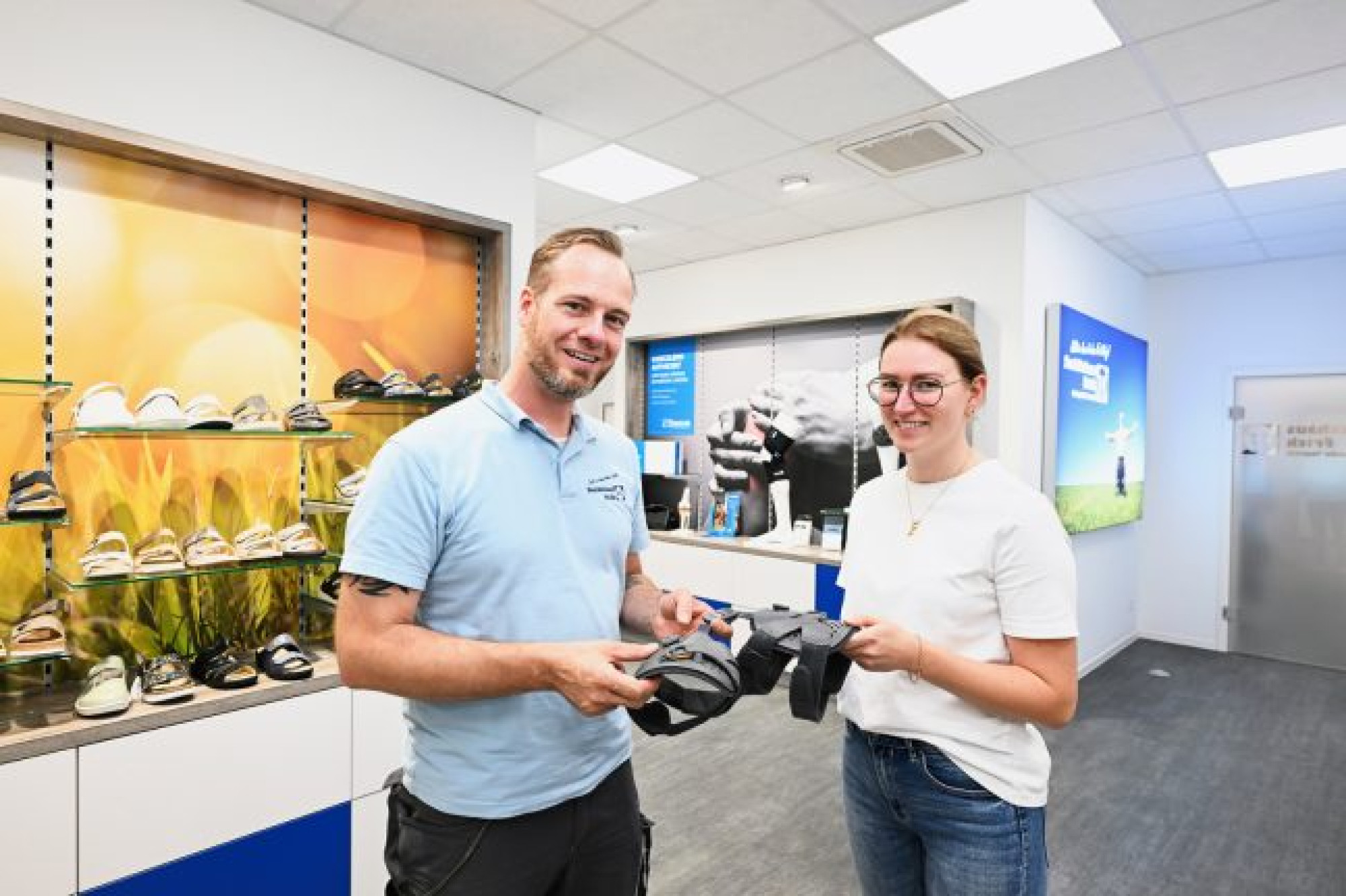 Jan Schünemann, Inhaber 46 J.
und Sarah Otte